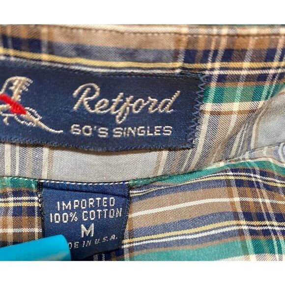 Vintage Retford 60's Singles Button-Down Shirt -- Size Medium - Picture 7 of 7